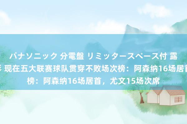 パナソニック 分電盤 リミッタースペース付 露出・半埋込両用形 现在五大联赛球队贯穿不败场次榜：阿森纳16场居首，尤文15场次席