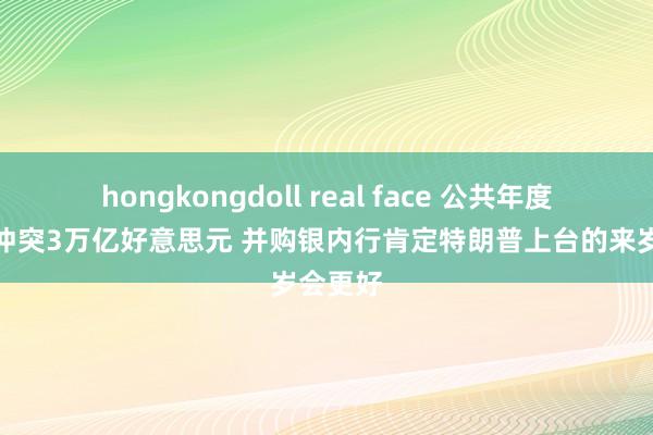 hongkongdoll real face 公共年度交游额冲突3万亿好意思元 并购银内行肯定特朗普上台的来岁会更好